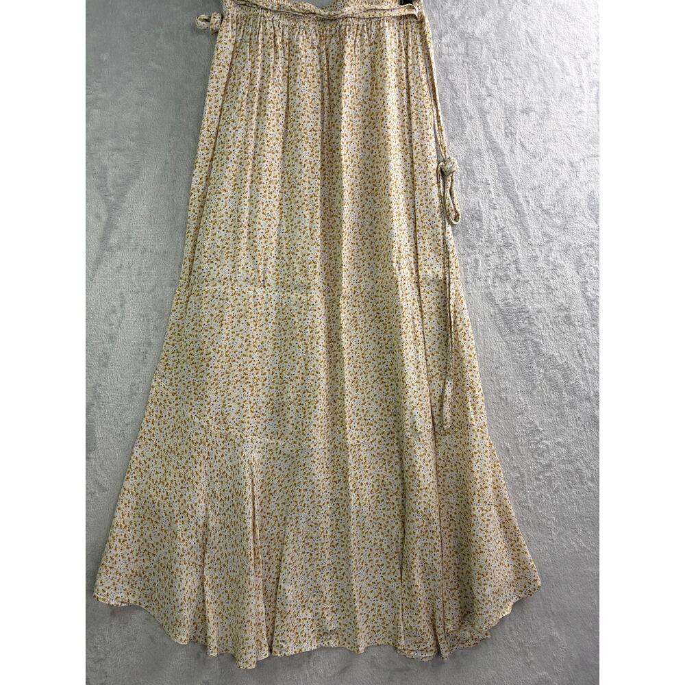 Little Lies Boho Cottagecore Floral High Low Midi Skirt - Size XS - Picture 8 of 10